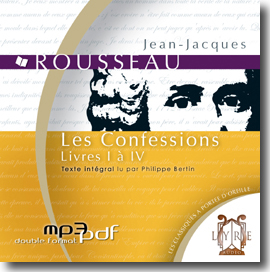 jaquette du livre audio Les Confessions - Livres I à IV